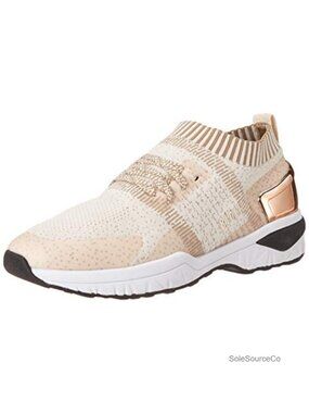 Seamless Knit Upper Dance Sneaker Cushioned Comfort Athletic Shoe